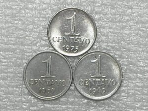 1 Centavo - 1967/1969/1975 - Flor de cunho