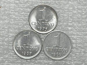 1 Centavo - 1967/1969/1975 - Flor de cunho