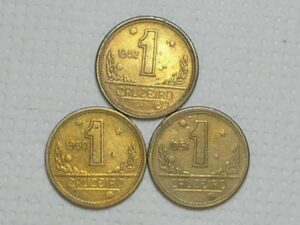 1 Cruzeiro - 1950 / 1951 / 1952-peça chave da coleção / cod. 400