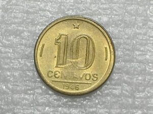10 Centavos - 1946 / Getúlinho / Flor de Cunho
