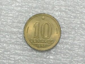 10 Centavos - 1950 / Jose Bonifácio / Flor de cunho