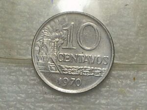 . 10 Centavos - 1970 / Flor de Cunho