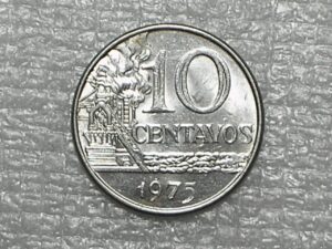 10 Centavos - 1975 / Flor de Cunho