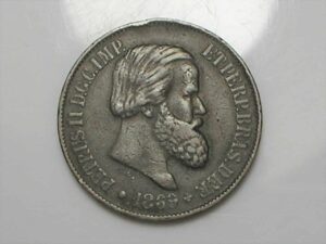 20 Réis - 1869 de Petrus 2º / Bronze