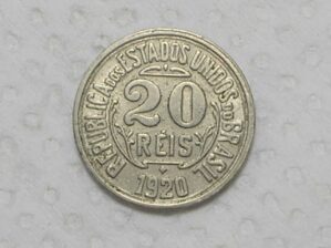 20 Réis - 1920 / Data Escassa - Mbc - m90.2