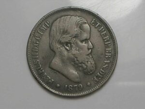 40 Réis - 1879 / Império - Bronze