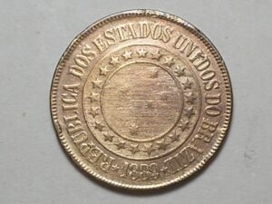 40 Réis - 1889 / República - Bronze