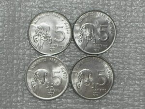 5 Centavos - 1975 / 1976 / 1977 / 1978 - FAo / Sob/Fc