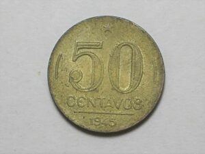 50 Centavos - 1945 / Bonita Soberba/Fc