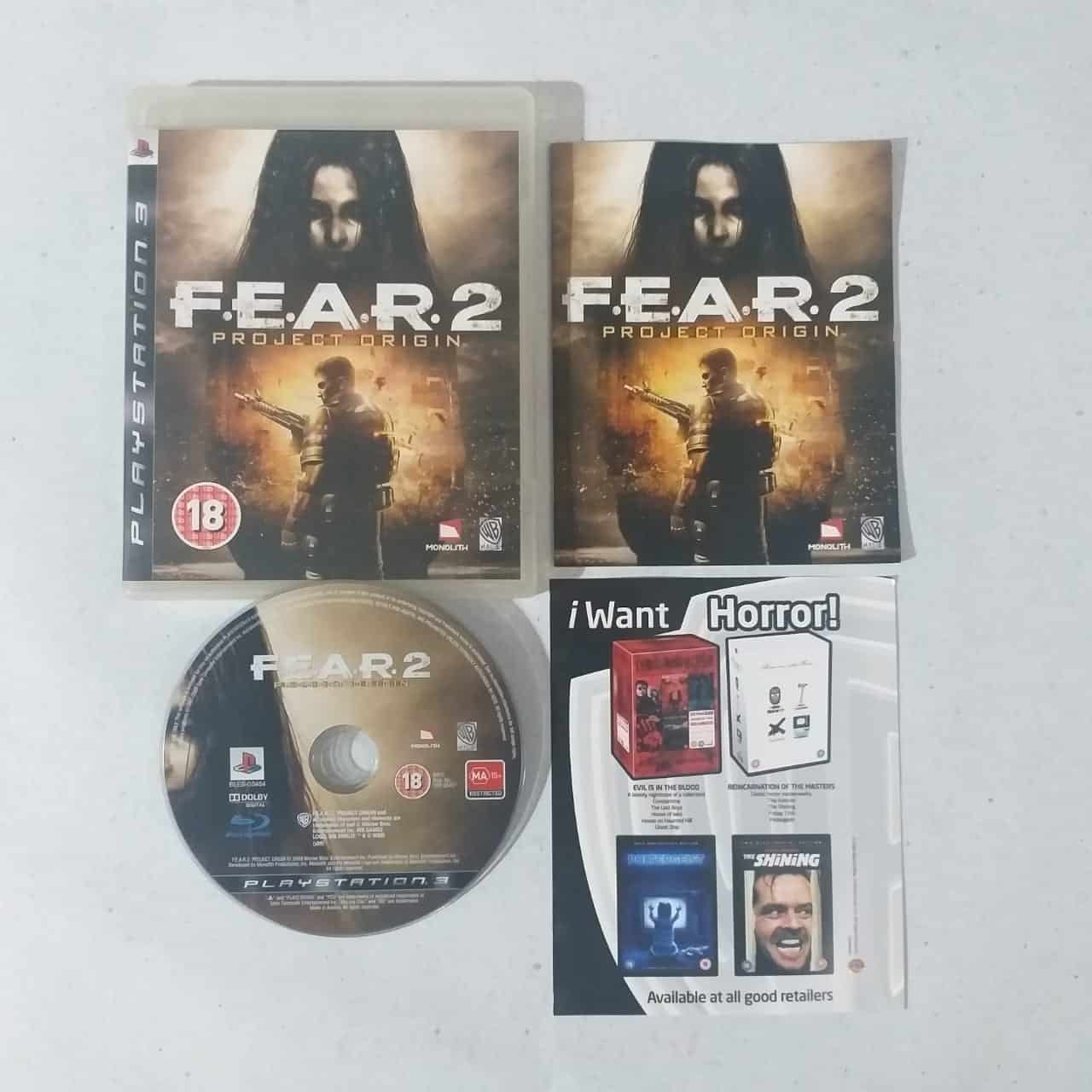 Trilogia FEAR (Todos Completos) Jogo PS3 - Playstation 3 - Casa do  Colecionador