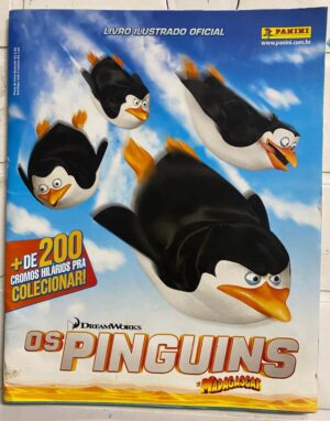 Álbum de figurinhas Os Pinguins De Madagascar - Ano 2015