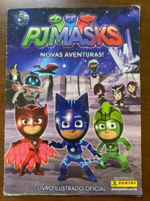 Álbum de Figurinhas Pj Masks Novas Aventuras - Panini