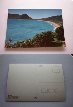 CARTÃO POSTAL PRAIA DA ARMAÇÃO SC .
