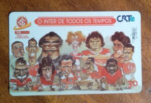 Cartão Telefone CRT Internacional 90 anos / de todos os Tempos.