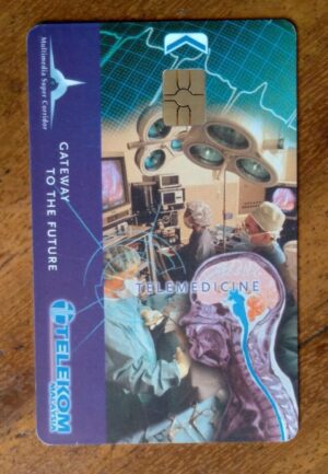 Cartao Telefone. Malásia Telekom Chip. Gateway to the Future.