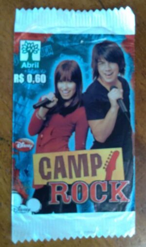 Figurinhas Abril Disney Camp Rock / envelope lacrado.