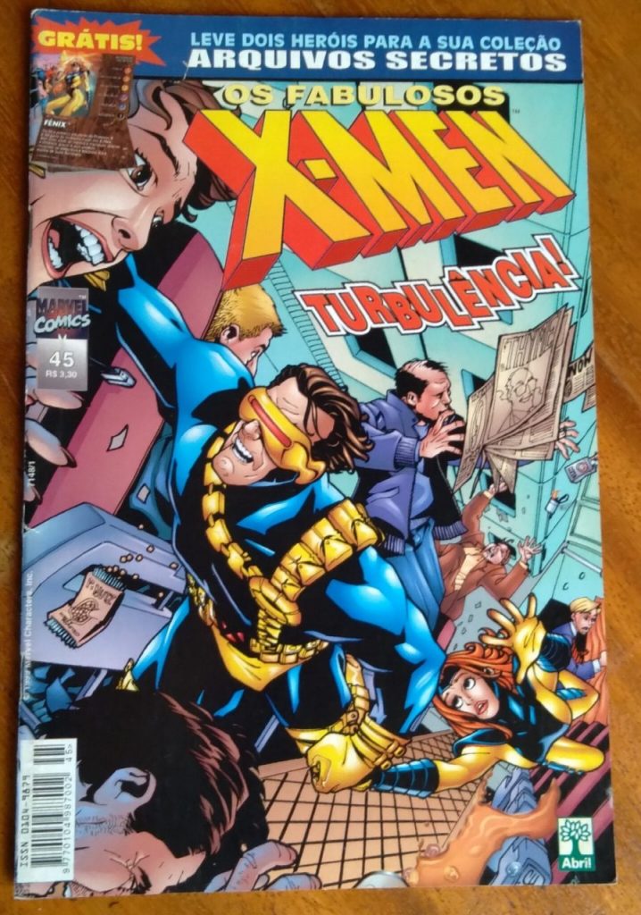 Gibi Fabulosos X Men Abril 45 1999 / Turbulencia