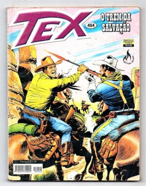 HQ – Gibi – TEX Coleção Nº 454 – Bonelli Comics – O Trem da Salvação – 2007