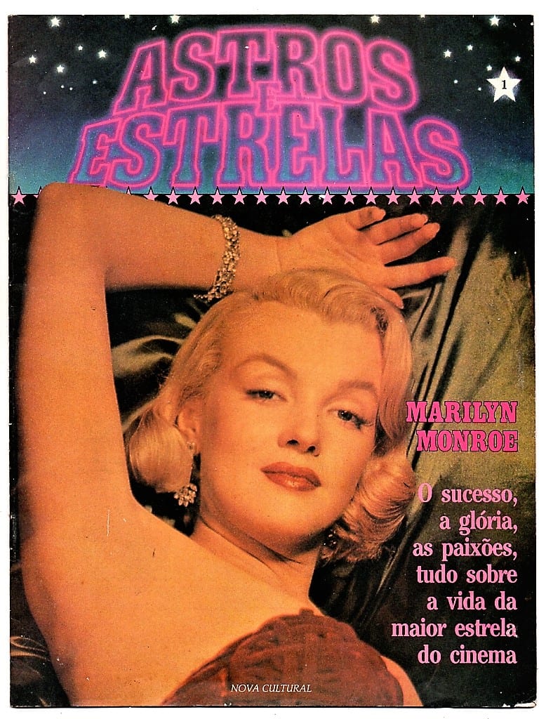 Revista Astro E Estrelas Nº 1 Marilyn Monroe Nova Cultural 1981 Casa Do Colecionador