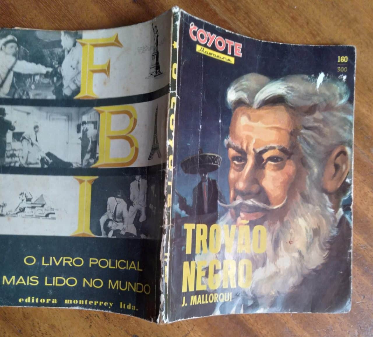 | Casa do Colecionador Livro série O Coyote 160 / Trovão Negro autor J Mallorqui.