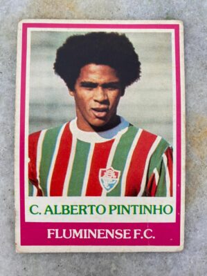 Ping Pong Futebol Cards N° 124 - Carlos Alberto Pintinho - Fluminense
