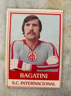 Ping Pong Futebol Cards N° 244 - Bagatini - Internacional