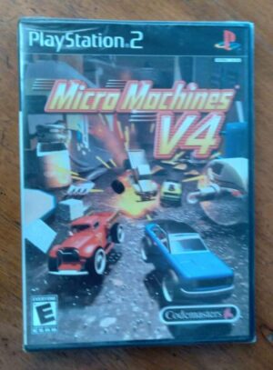 Play Station 2 / Jogo Micro Machines V4 original e lacrado.