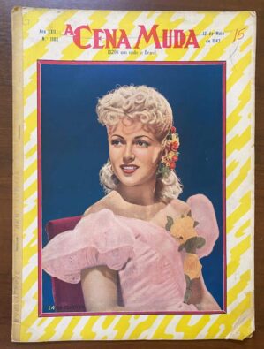 Revista A Cena Muda N 1103 - Ano Maio de 1942