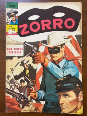 Revista Zorro N 43 - 3 Série - Março de 1974 - Ebal