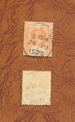 SELO STRAITS SETTLEMENTS LOTE 06 .