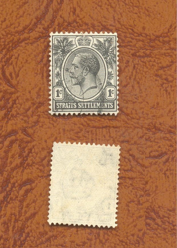 SELO STRAITS SETTLEMENTS LOTE 10 .
