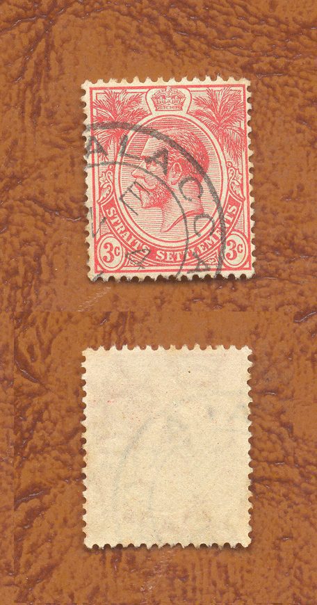 SELO STRAITS SETTLEMENTS LOTE 11 .