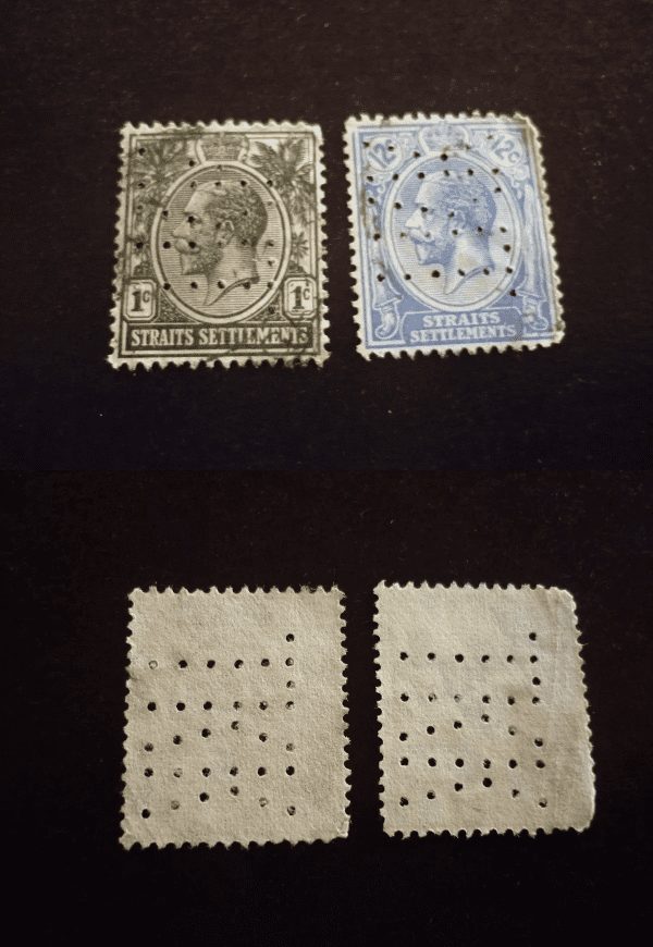 SELO STRAITS SETTLEMENTS LOTE 16 .