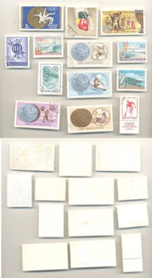 SELOS DA HUNGRIA LOTE 42 .