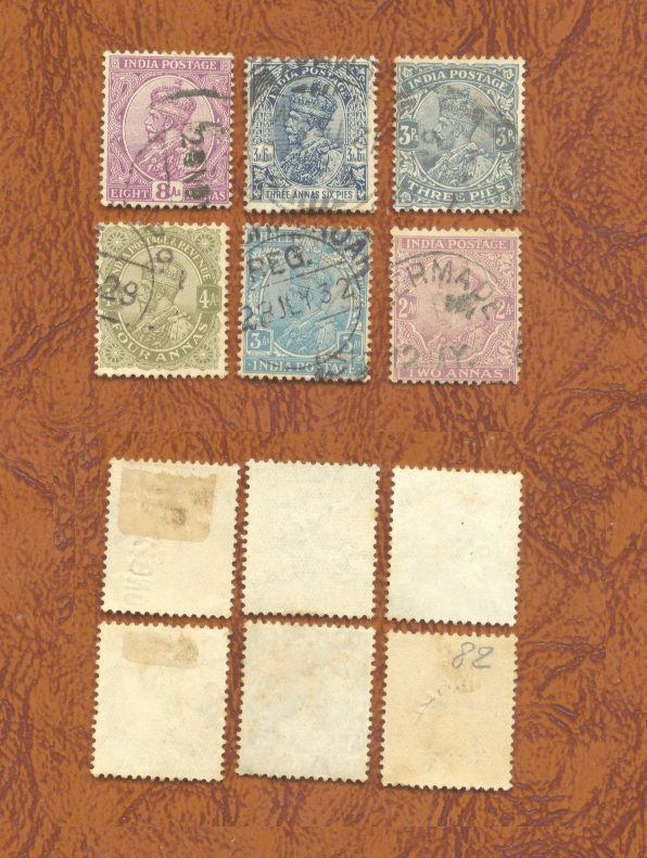 SELOS DA ÍNDIA LOTE 14.