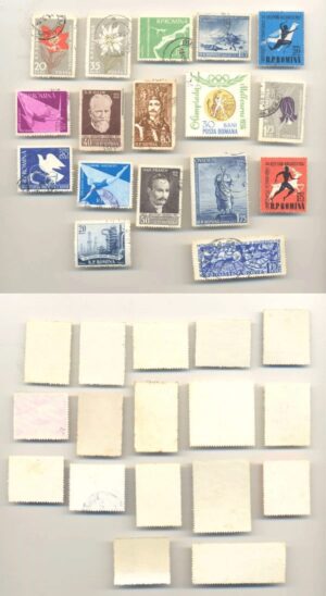 SELOS DA ROMÊNIA LOTE 19 .