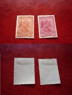 SELOS DE LIECHTENSTEIN LOTE 14 .
