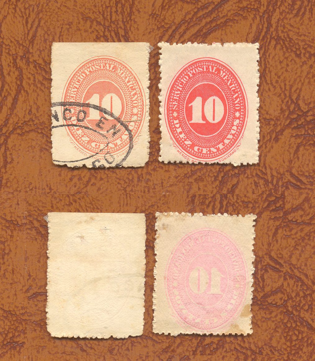 SELOS DO MÉXICO LOTE 01.