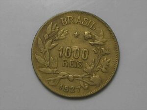 1.000 Réis - 1927 - Bz/al