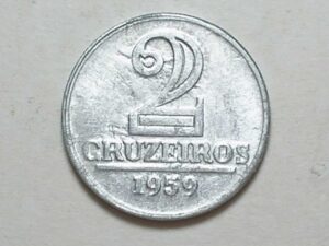 2 Cruzeiros - 1959 / Flor de Cunho