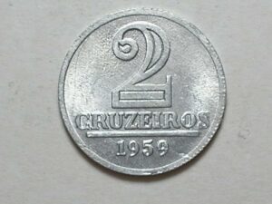2 Cruzeiros - 1959 / Flor de Cunho