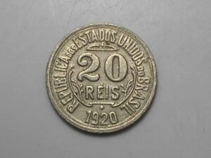 20 Réis - 1920 / Data Escassa / Mbc