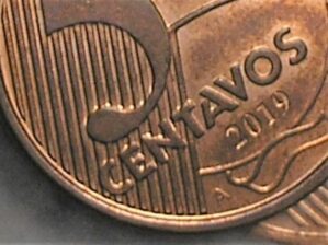 5 Centavos 2019 Cunhadas Na Holanda Letra A Flor De Cunho M170 4 Moedas