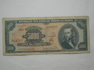 5.000 Cruzeiros - C-057 / Tiradentes / 094597