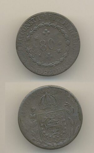 80 RÉIS 1830 R .