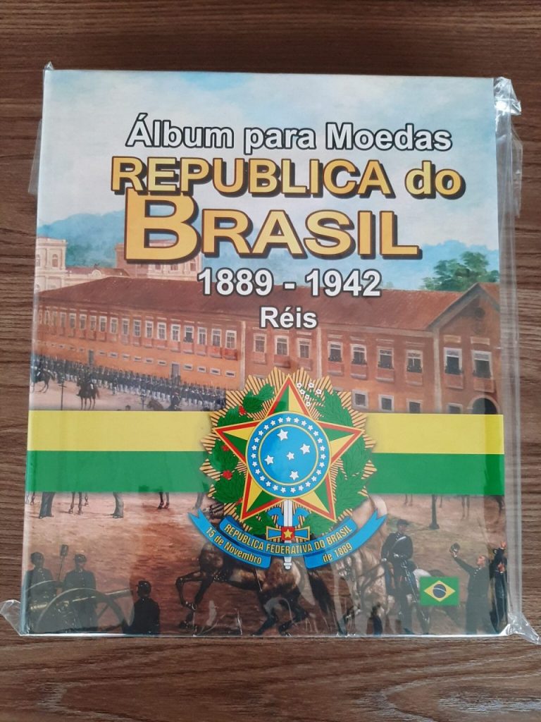 Álbum para moedas do periodo de 1889 até 1942