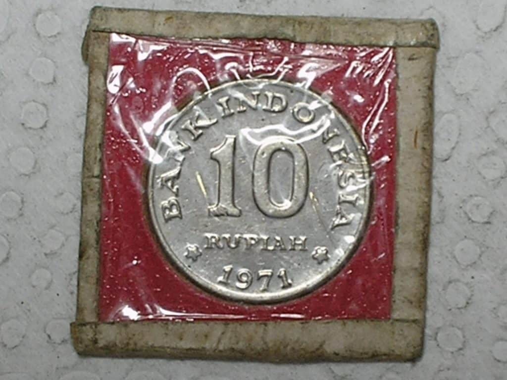 Bank of Indonesia) 10 Rupiah - 1971 / m140