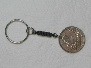 Chaveiro Moeda 2 Cruzeiros 1950 Cromado Belo C210a 2 2