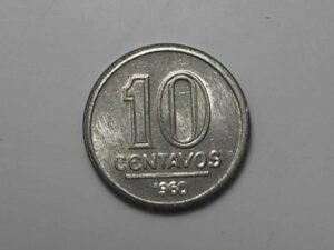 Data escassa - 10 Centavos - 1960 / Sob/Fc