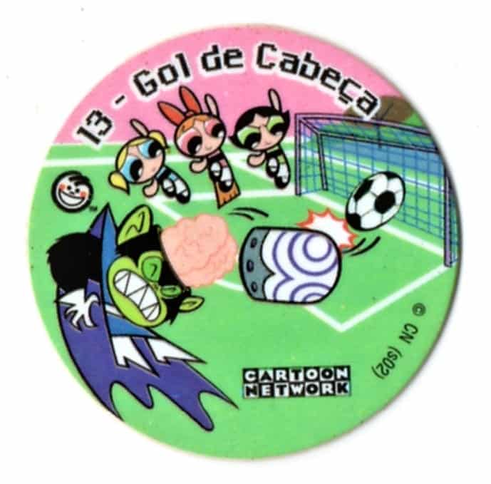 Tazos Cartoon Network Copa futebol (Kit com os 8)